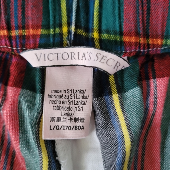 Victoria's Secret || (large) Plaid Pajamas Shorts - Picture 4 of 6